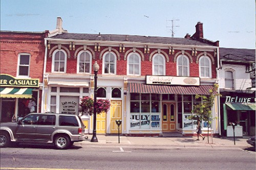 View of main (south) façade – July 2001