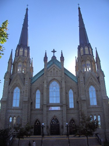Showing east elevation