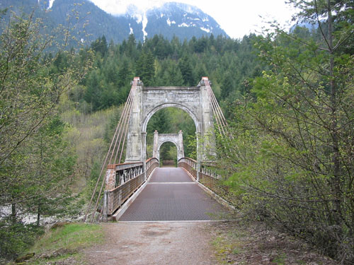 long view through spans